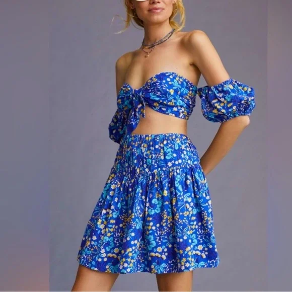 ANTHROPOLOGIE MAEVE TOP AND SKIRT SET small - Picture 1 of 5